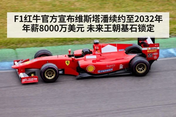 Formula 1 race car on track